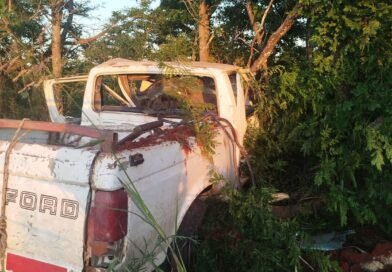 Estacion Raices, esquivo un camion y colisiono contra  con los arboles.-