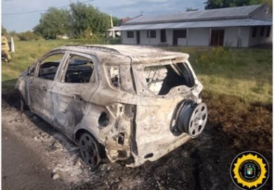 INCENDIO DE VEHÍCULO SIN PERSONAS LESIONADAS