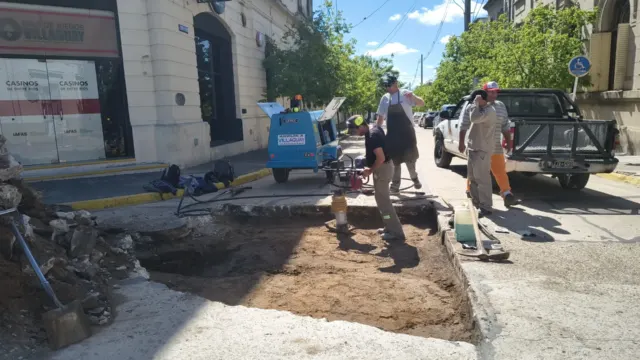 La Municipalidad realiza trabajos de mantenimiento y mejoras en distintos sectores de Villaguay