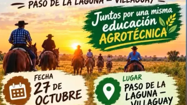 segunda cabalgata “Hermanando Escuelas”