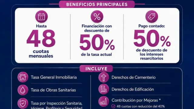 LA MUNICIPALIDAD DE VILLAGUAY LANZÓ UNA NUEVA MORATORIA CON FACILIDADES DE PAGO